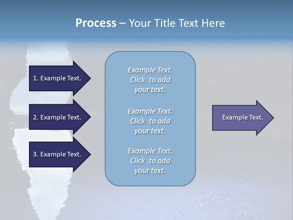 Idyllic Cavern Grotto PowerPoint Template
