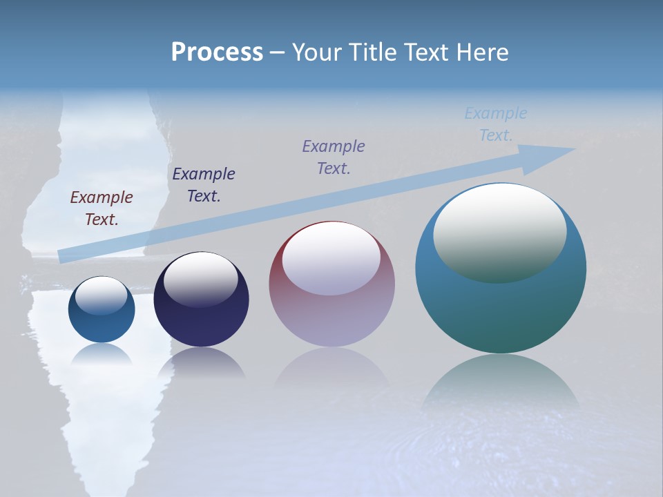 Idyllic Cavern Grotto PowerPoint Template