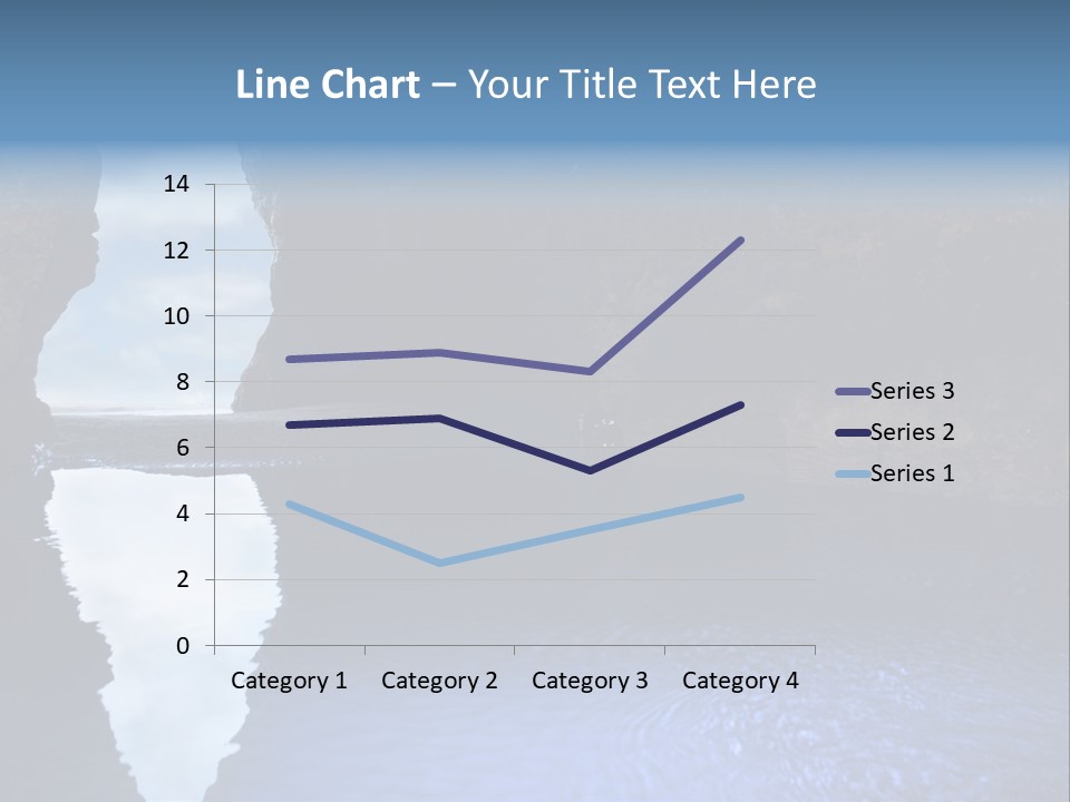 Idyllic Cavern Grotto PowerPoint Template