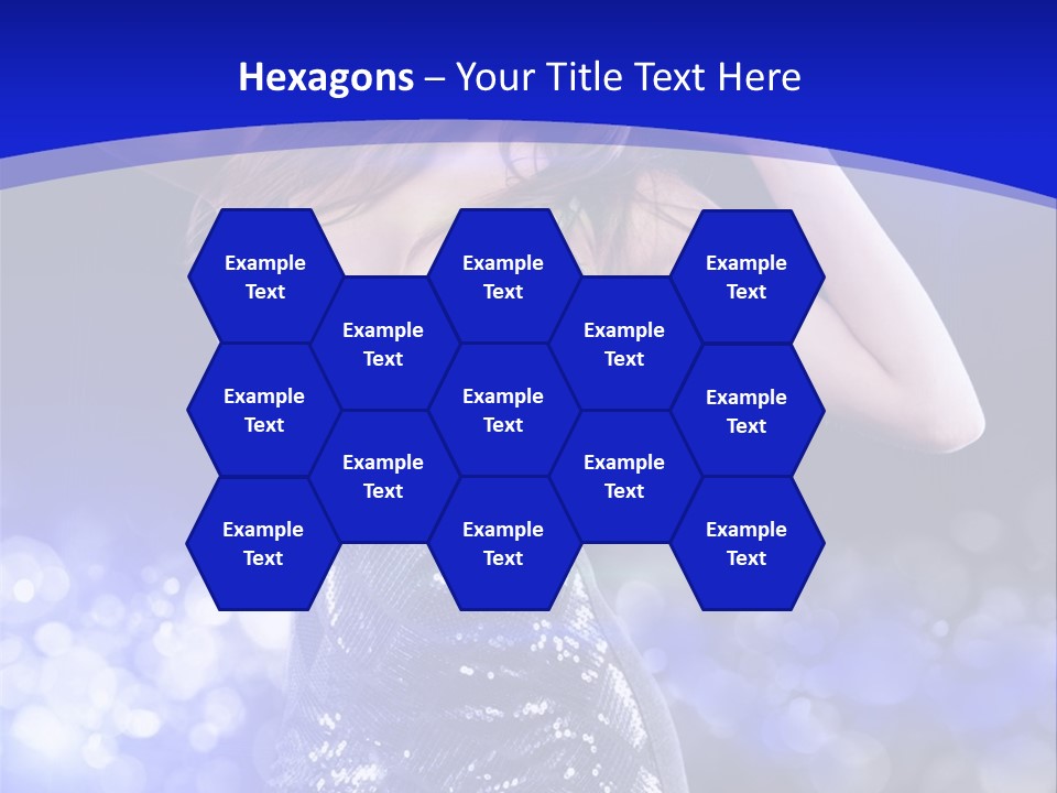 One Entertainment Blue PowerPoint Template