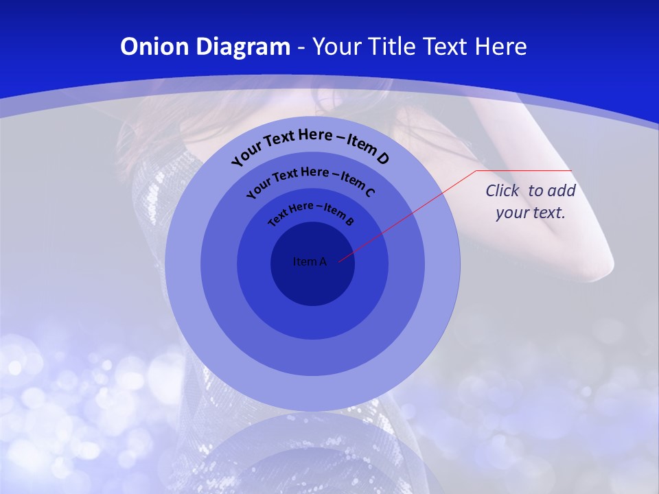 One Entertainment Blue PowerPoint Template