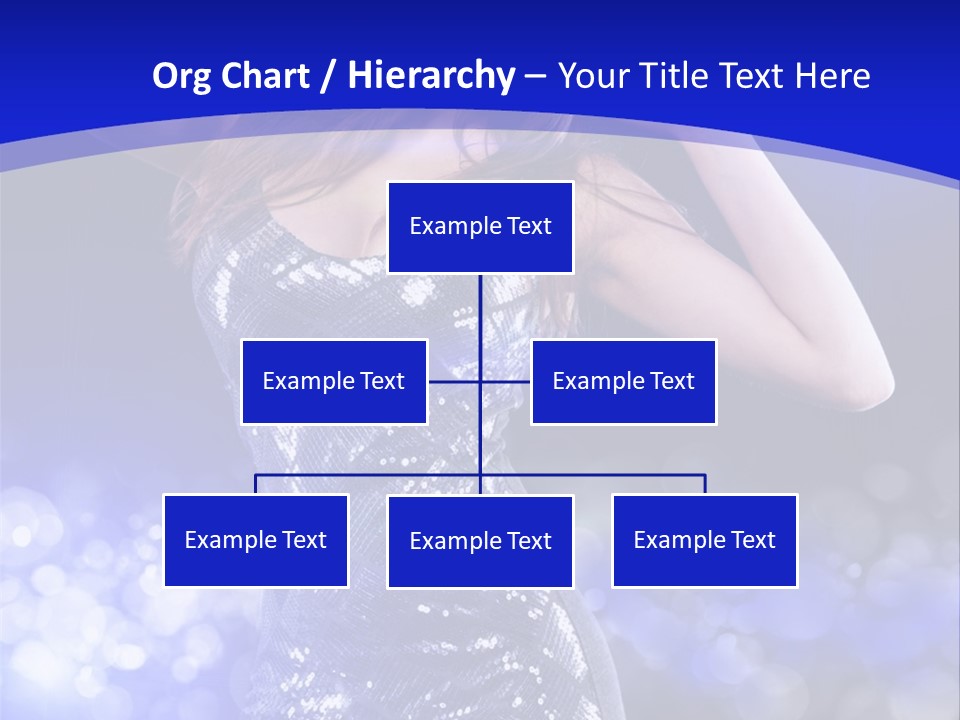 One Entertainment Blue PowerPoint Template