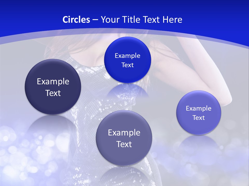 One Entertainment Blue PowerPoint Template