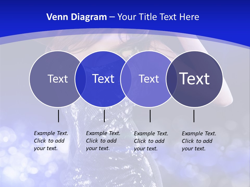 One Entertainment Blue PowerPoint Template