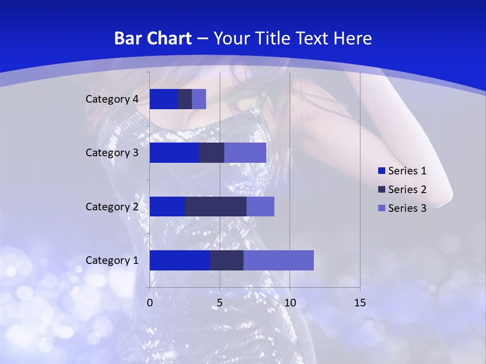 One Entertainment Blue PowerPoint Template