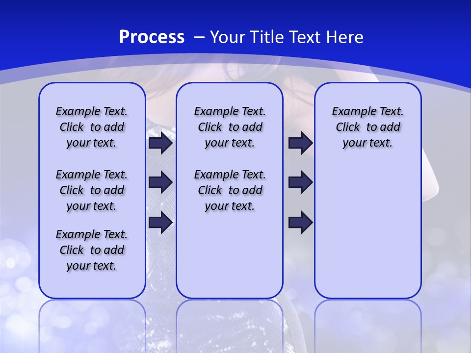 One Entertainment Blue PowerPoint Template