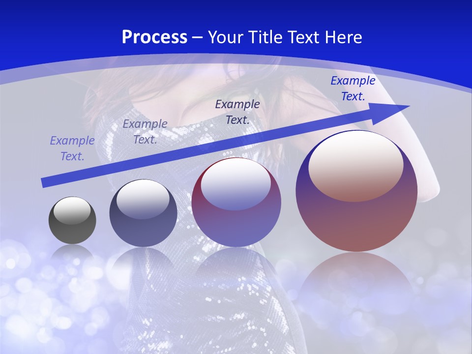 One Entertainment Blue PowerPoint Template