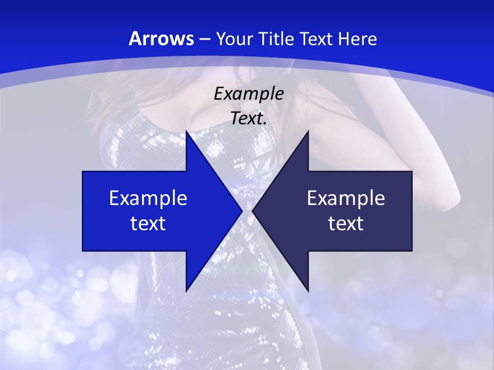 One Entertainment Blue PowerPoint Template