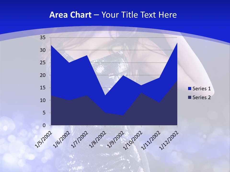 One Entertainment Blue PowerPoint Template