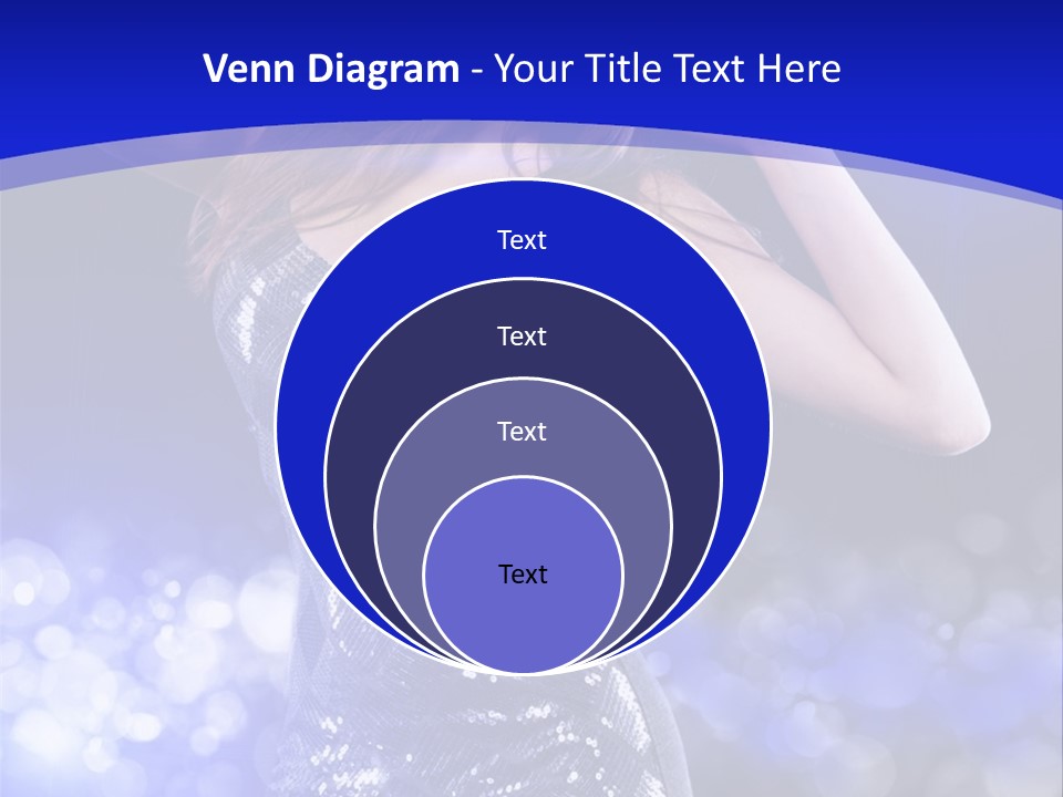 One Entertainment Blue PowerPoint Template