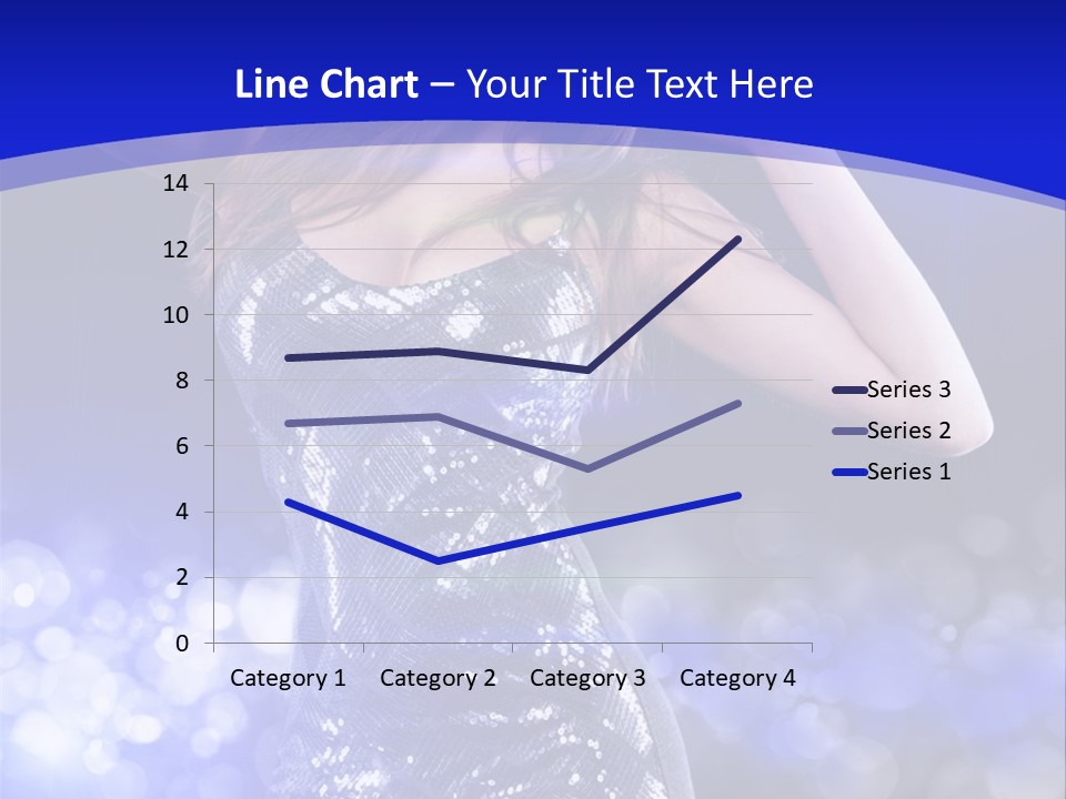 One Entertainment Blue PowerPoint Template