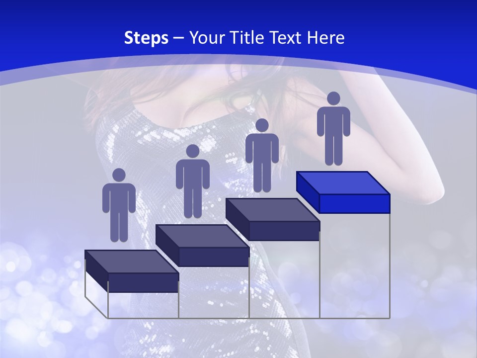 One Entertainment Blue PowerPoint Template