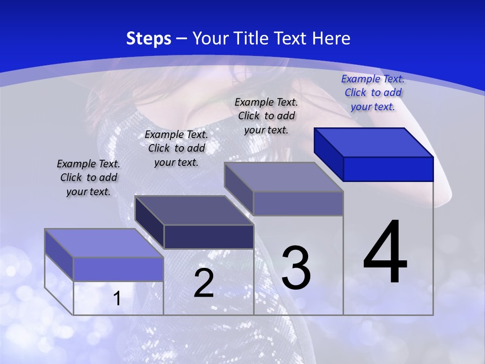 One Entertainment Blue PowerPoint Template