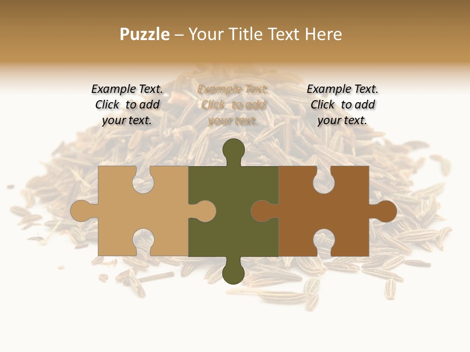 Ingredient Meridian Isolated PowerPoint Template