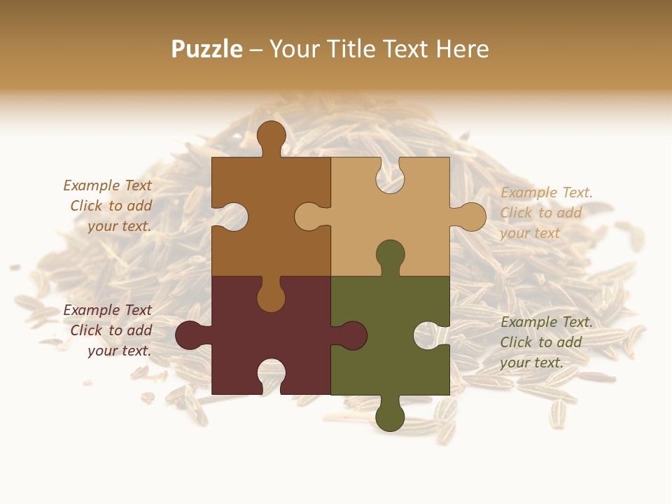 Ingredient Meridian Isolated PowerPoint Template