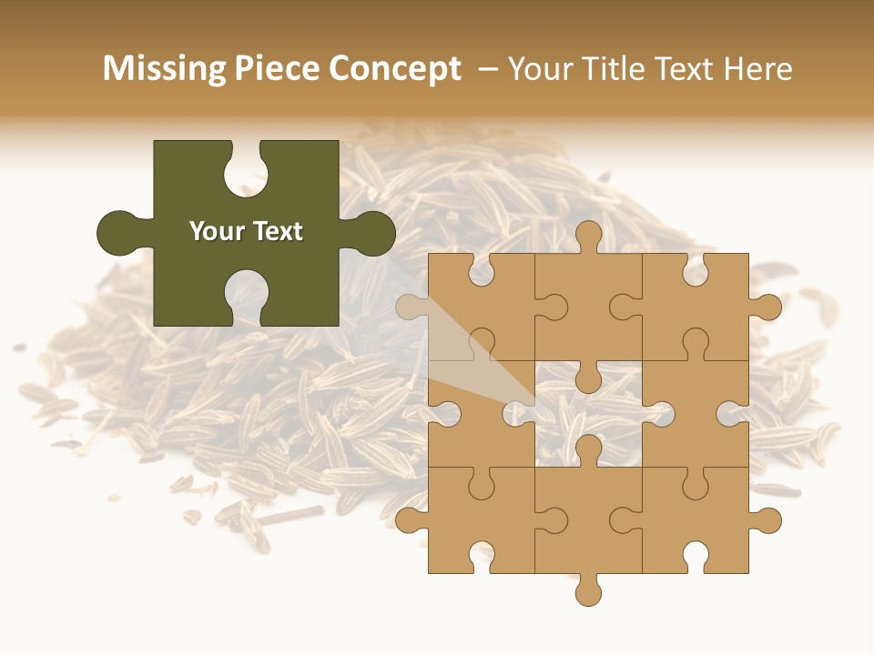 Ingredient Meridian Isolated PowerPoint Template