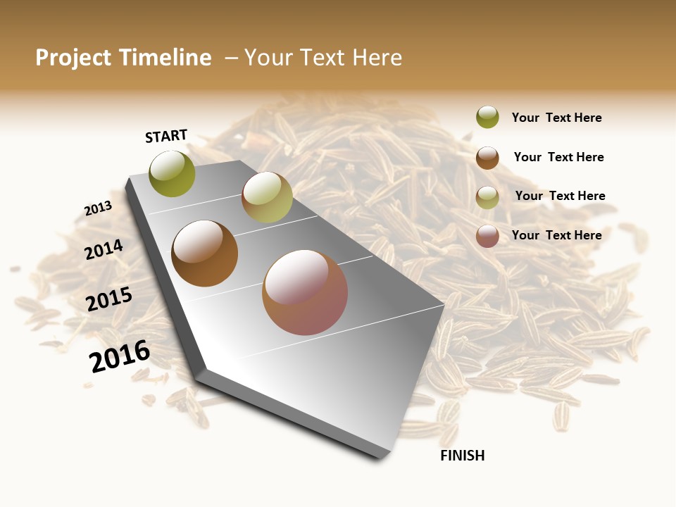 Ingredient Meridian Isolated PowerPoint Template