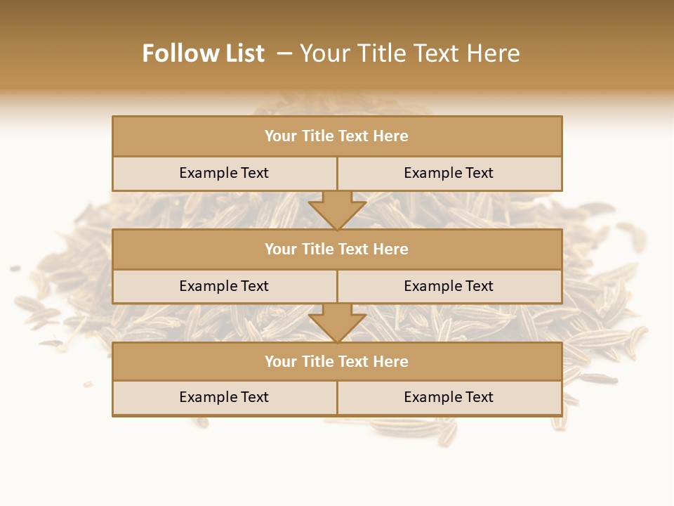 Ingredient Meridian Isolated PowerPoint Template