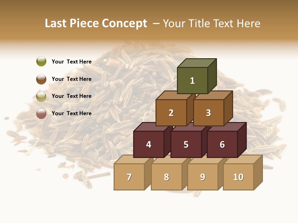 Ingredient Meridian Isolated PowerPoint Template