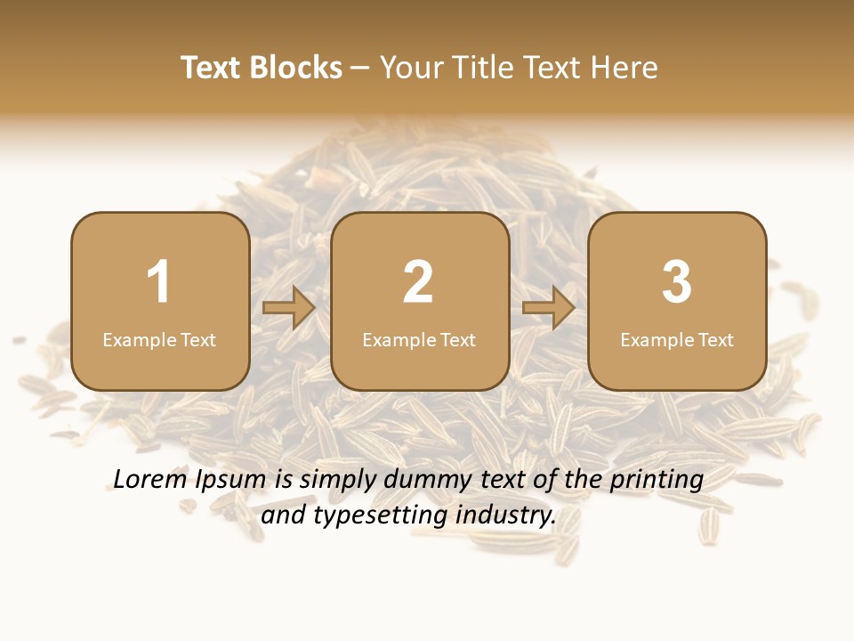 Ingredient Meridian Isolated PowerPoint Template