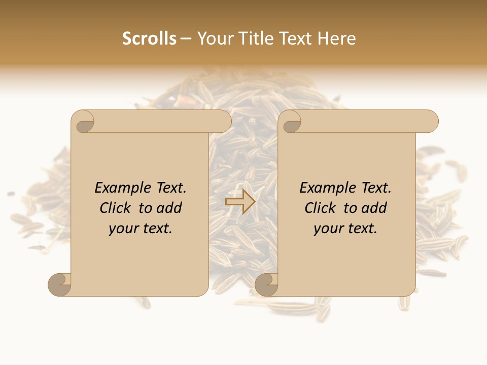Ingredient Meridian Isolated PowerPoint Template