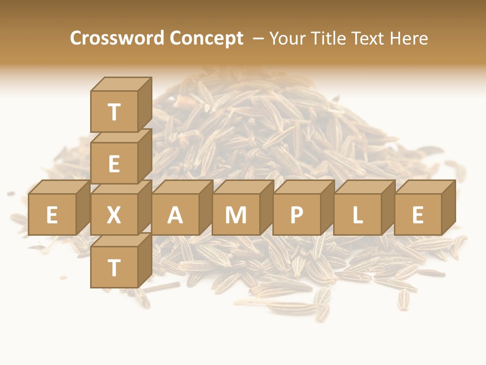 Ingredient Meridian Isolated PowerPoint Template
