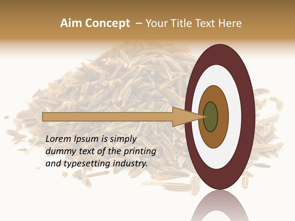 Ingredient Meridian Isolated PowerPoint Template
