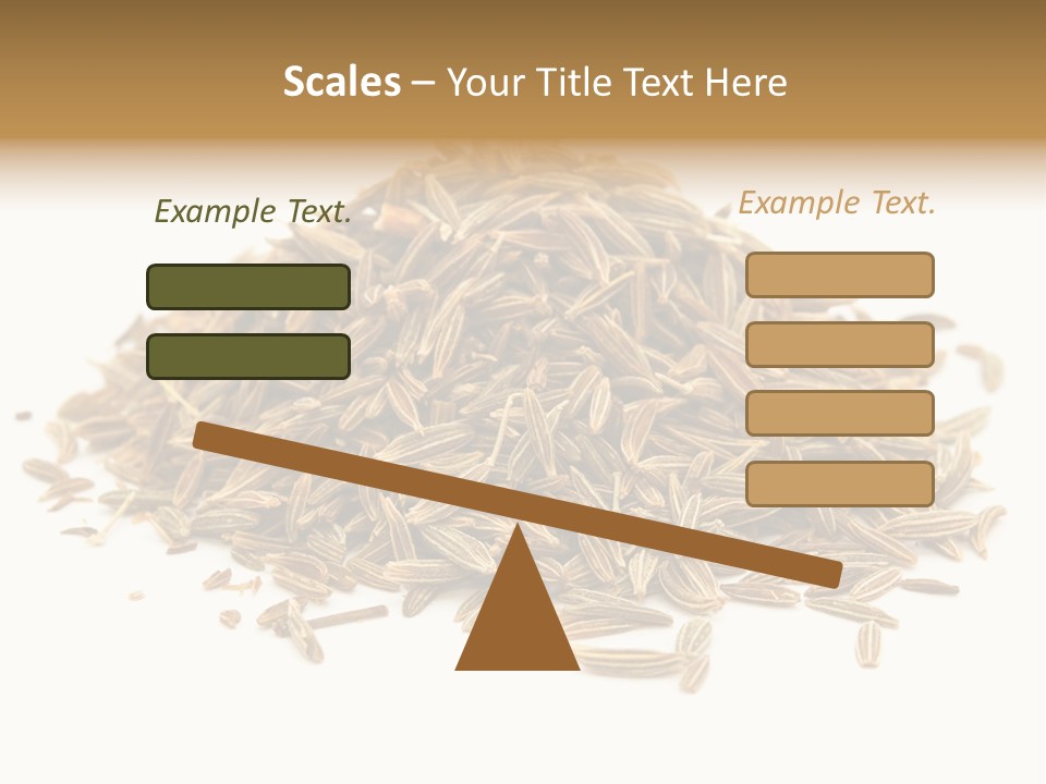 Ingredient Meridian Isolated PowerPoint Template