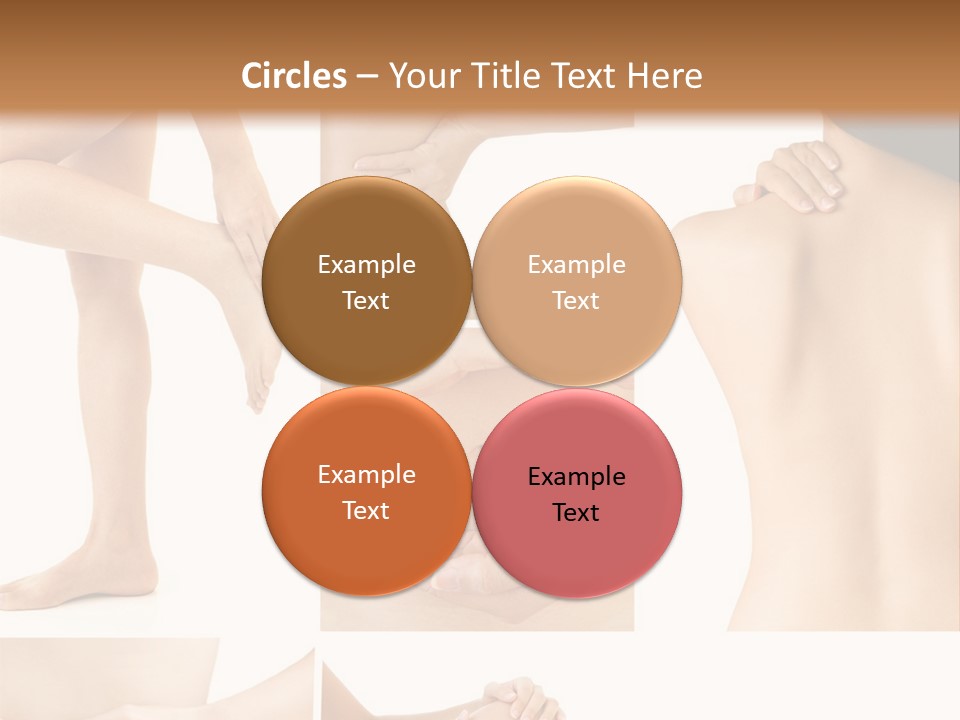 Ankle Collage Problem PowerPoint Template