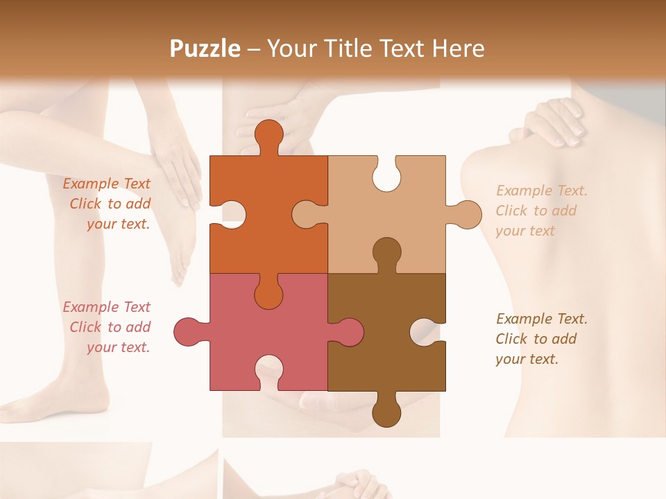 Ankle Collage Problem PowerPoint Template