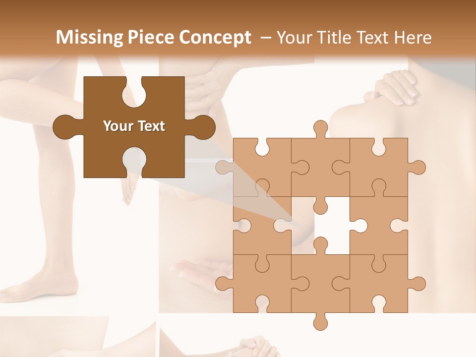 Ankle Collage Problem PowerPoint Template