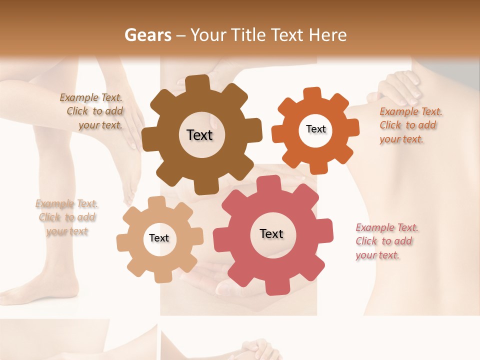 Ankle Collage Problem PowerPoint Template