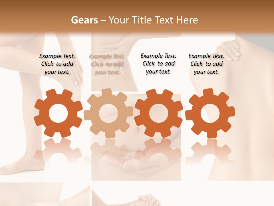 Ankle Collage Problem PowerPoint Template