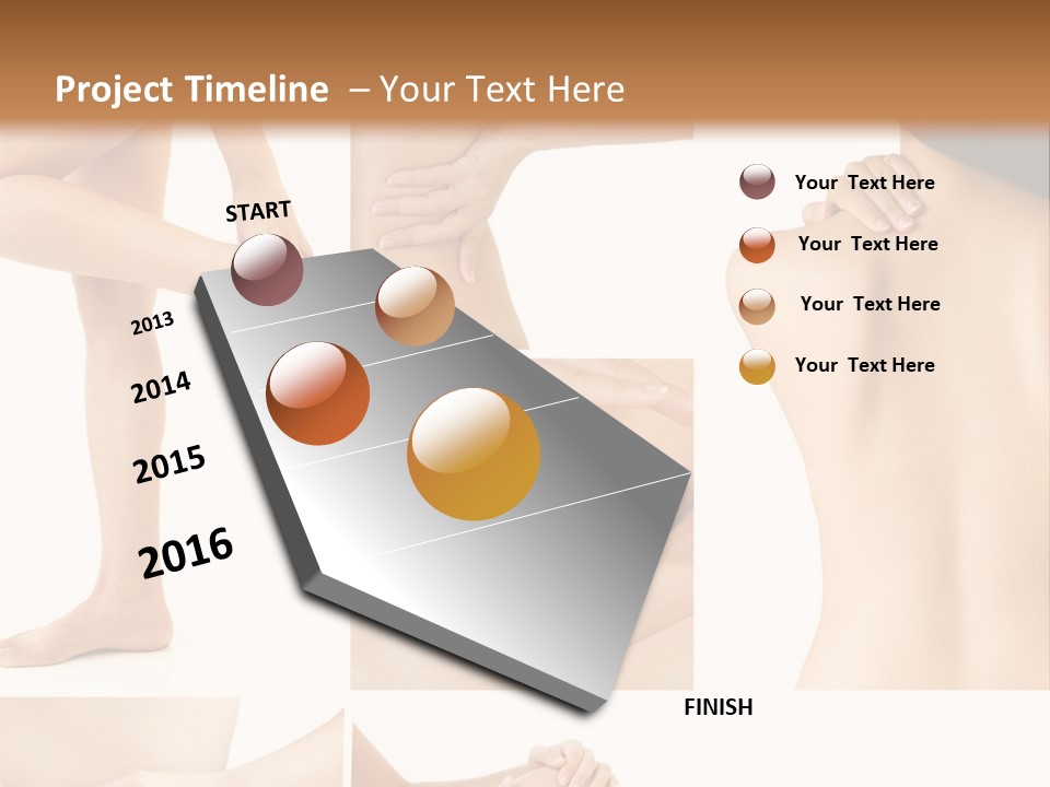 Ankle Collage Problem PowerPoint Template