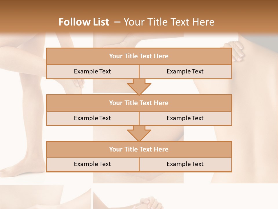 Ankle Collage Problem PowerPoint Template