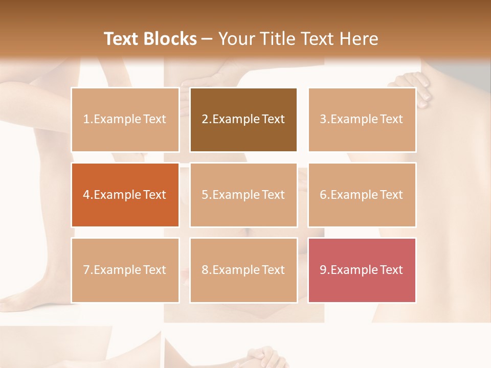 Ankle Collage Problem PowerPoint Template