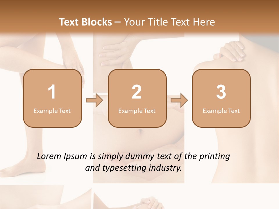 Ankle Collage Problem PowerPoint Template