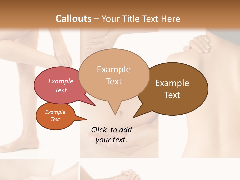 Ankle Collage Problem PowerPoint Template