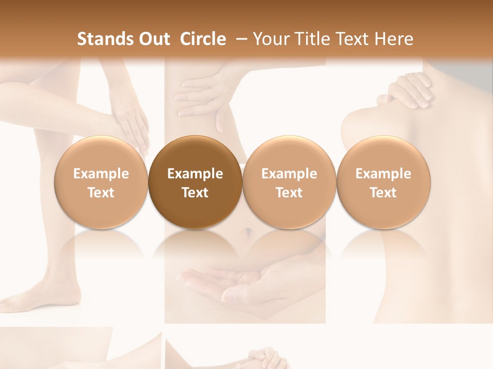 Ankle Collage Problem PowerPoint Template