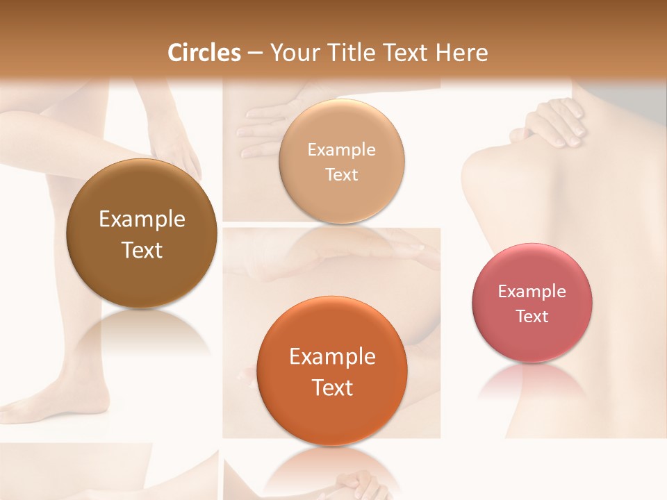 Ankle Collage Problem PowerPoint Template