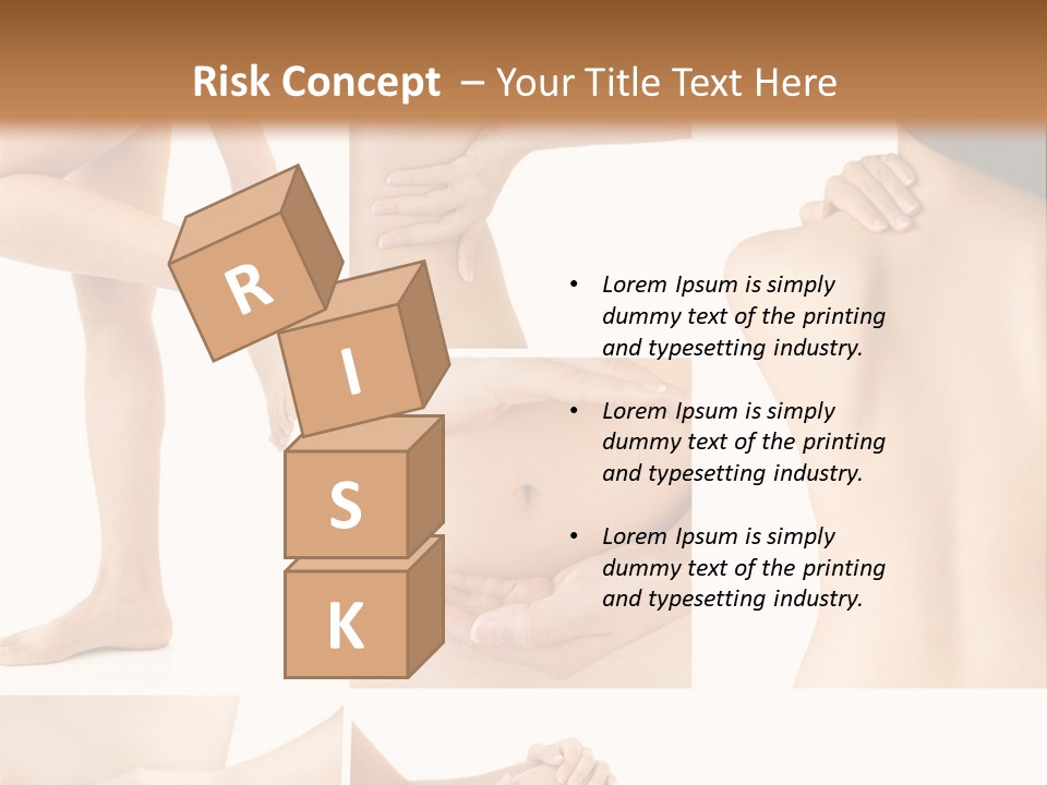 Ankle Collage Problem PowerPoint Template