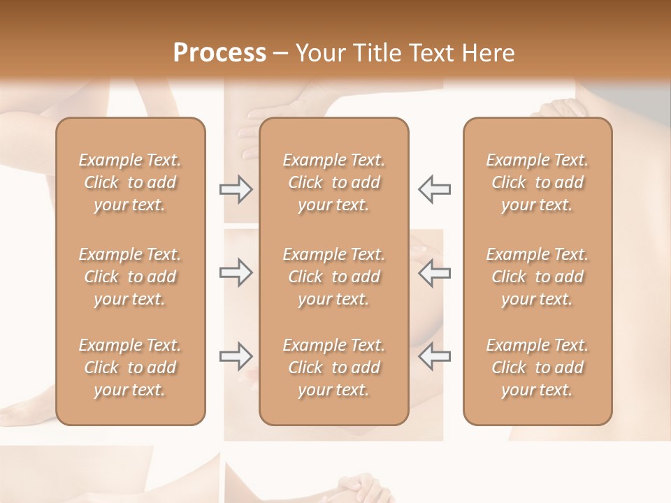 Ankle Collage Problem PowerPoint Template