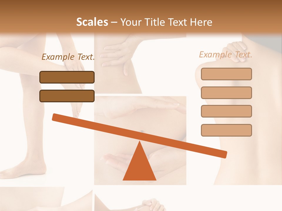 Ankle Collage Problem PowerPoint Template