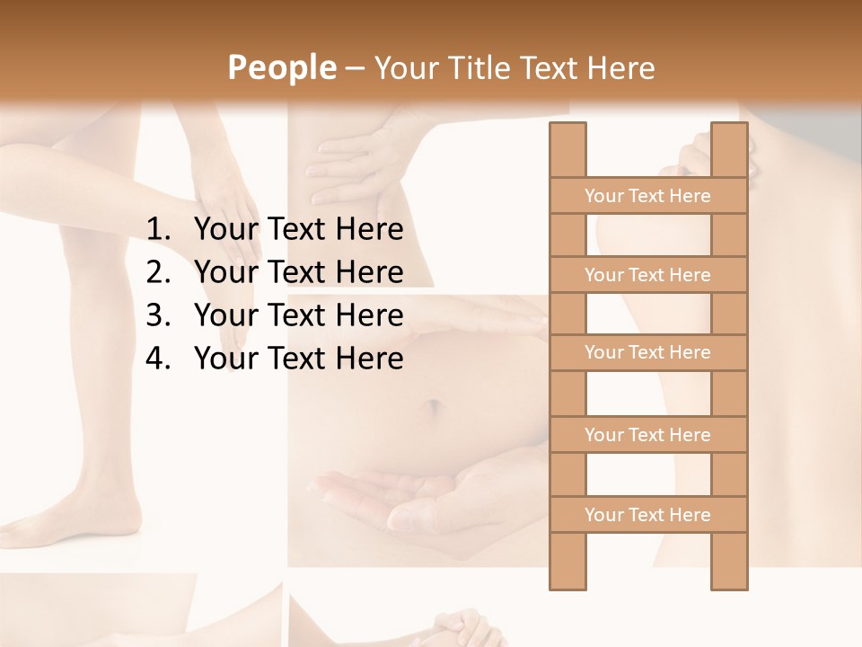 Ankle Collage Problem PowerPoint Template