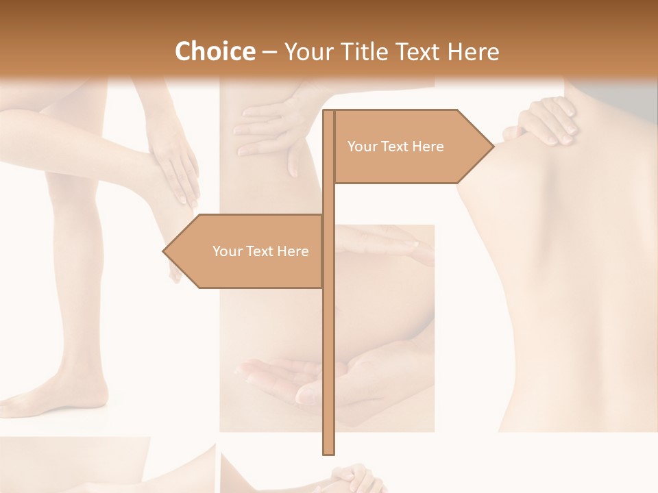 Ankle Collage Problem PowerPoint Template