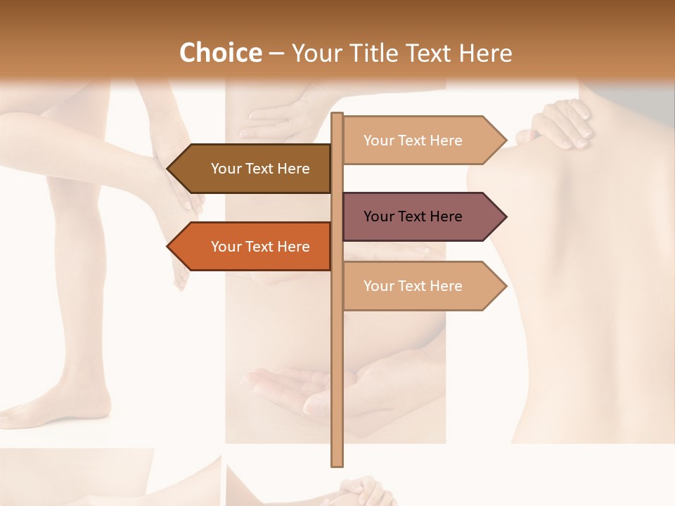 Ankle Collage Problem PowerPoint Template