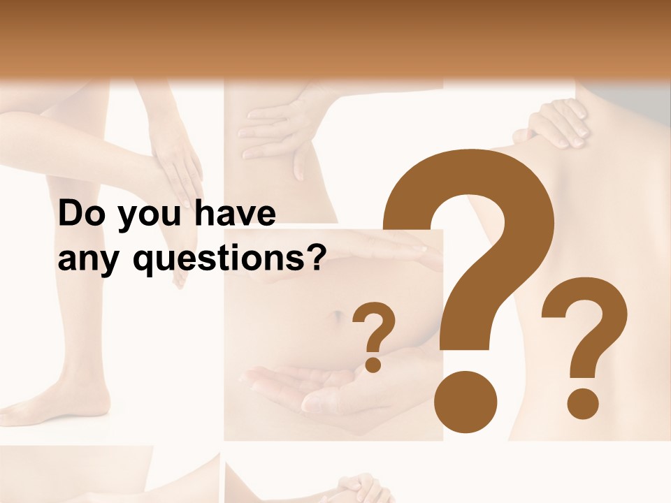 Ankle Collage Problem PowerPoint Template