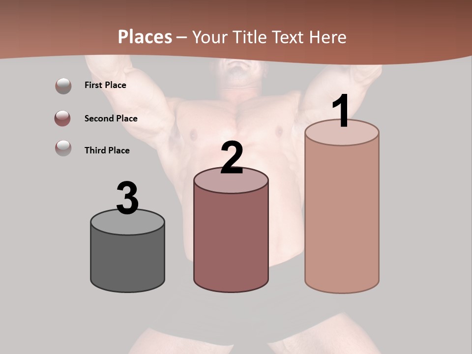 Torso Enjoyment Bodybuilding PowerPoint Template