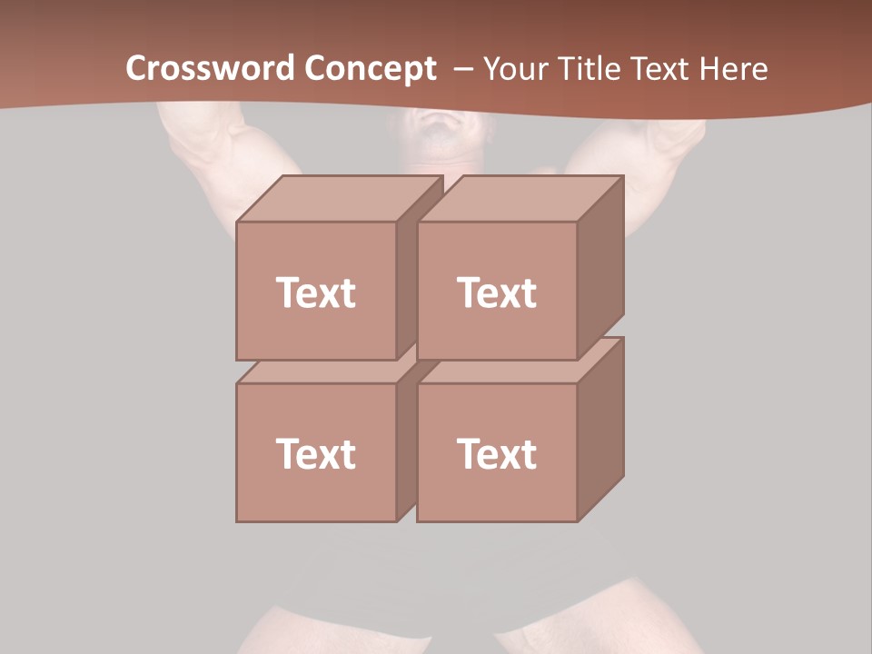 Torso Enjoyment Bodybuilding PowerPoint Template