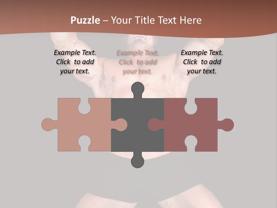 Torso Enjoyment Bodybuilding PowerPoint Template